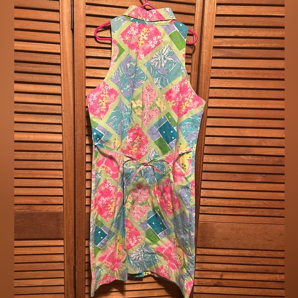 Lilly Pulitzer Colorful Pastel Collared Dress - Picture 2 of 16
